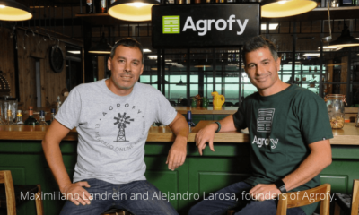Agfintech Agrofy Lands $30 Million founders Maximiliano Landrein and Alejandro Larosa