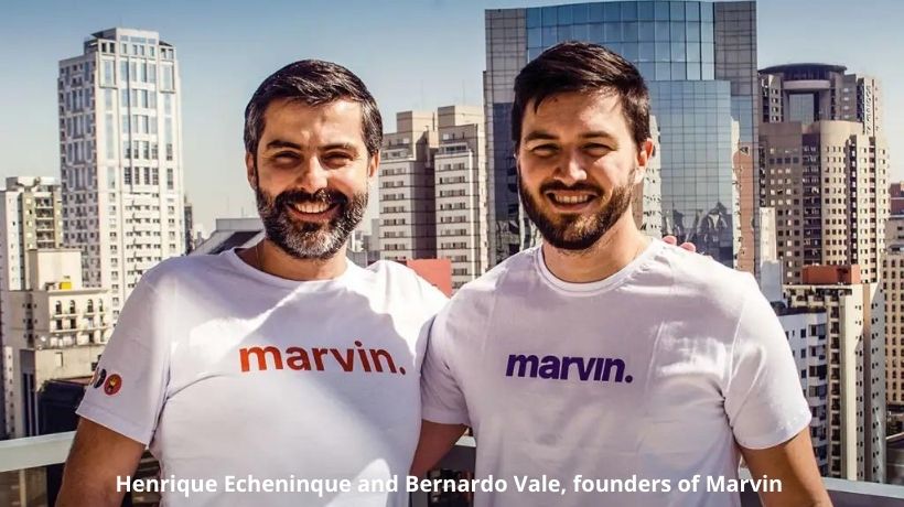 Henrique Echenique and Bernardo Vale in Fintech Marvin lands Series-A