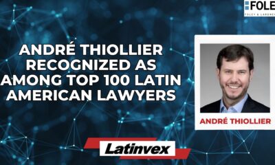 Latinvex recognizes Andre Thiollier