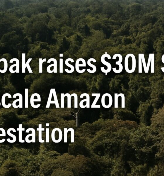 Mombak raises $30M Series A to scale Amazon reforestation – floresta Amazônica, investimento em reflorestamento no Brasil