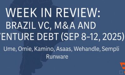 Week in Review: Brazil VC, M&A and Venture Debt (Sep 8–12, 2025) – Ume, Omie, Kamino, Asaas, Wehandle, Sempli, Runware André Thiollier Guilherme Potenza