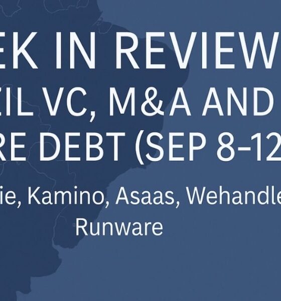 Week in Review: Brazil VC, M&A and Venture Debt (Sep 8–12, 2025) – Ume, Omie, Kamino, Asaas, Wehandle, Sempli, Runware André Thiollier Guilherme Potenza